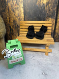 Bunny Boots Second Life – Größe XS - schwarz, Naht außen