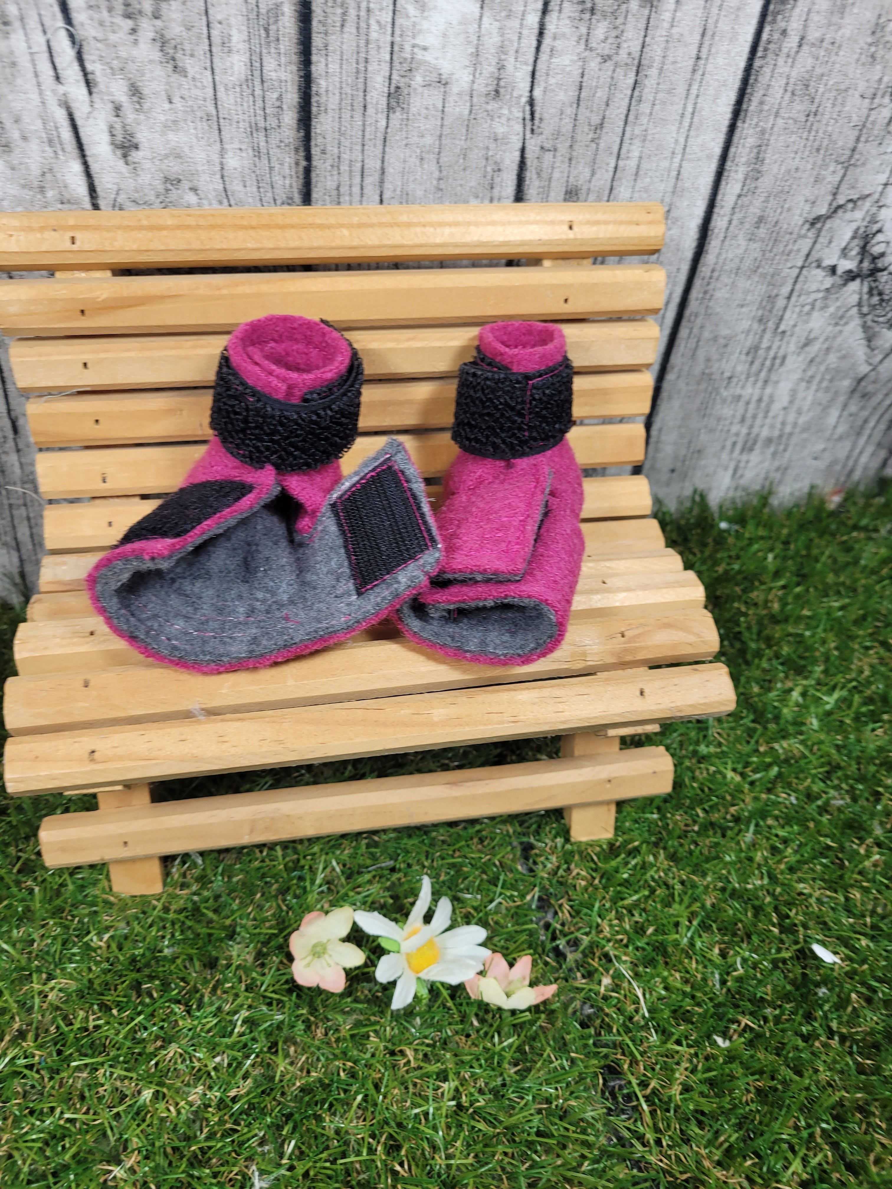 Brittas Bunte Bunny Boots - Größe L - Pfotenumfang von ab 9,5 cm