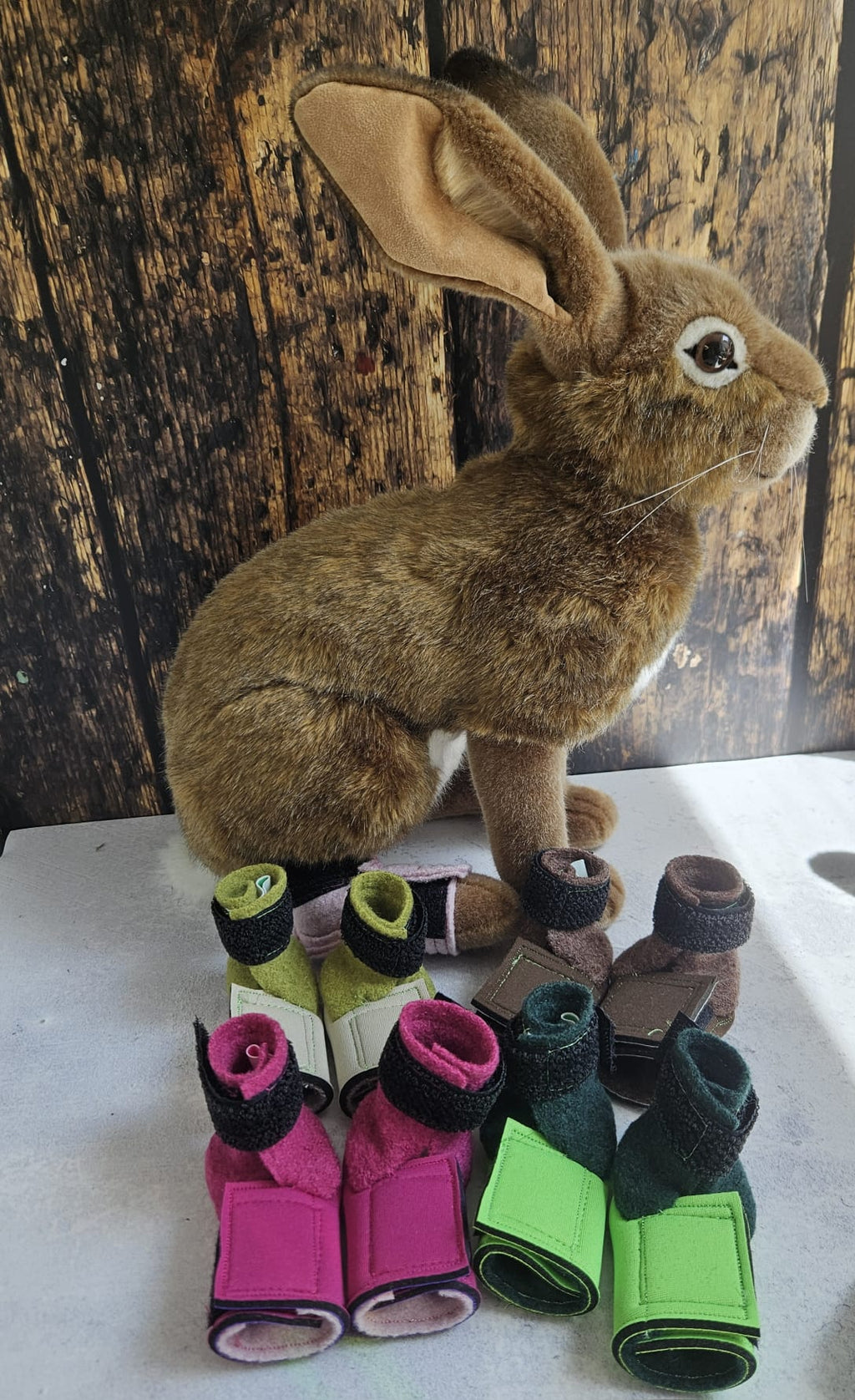 Brittas Bunte Bunny  Outdoorboots Größe S - Pfotenumfang 7,5 bis 9,5cm