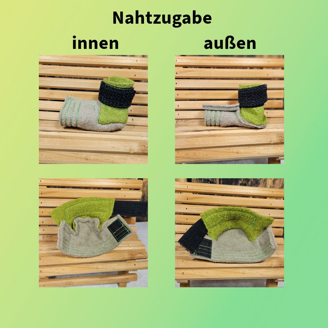 Brittas Bunte Bunny Boots - Größe S - Pfotenumfang 7,5 cm bis 9,5 cm