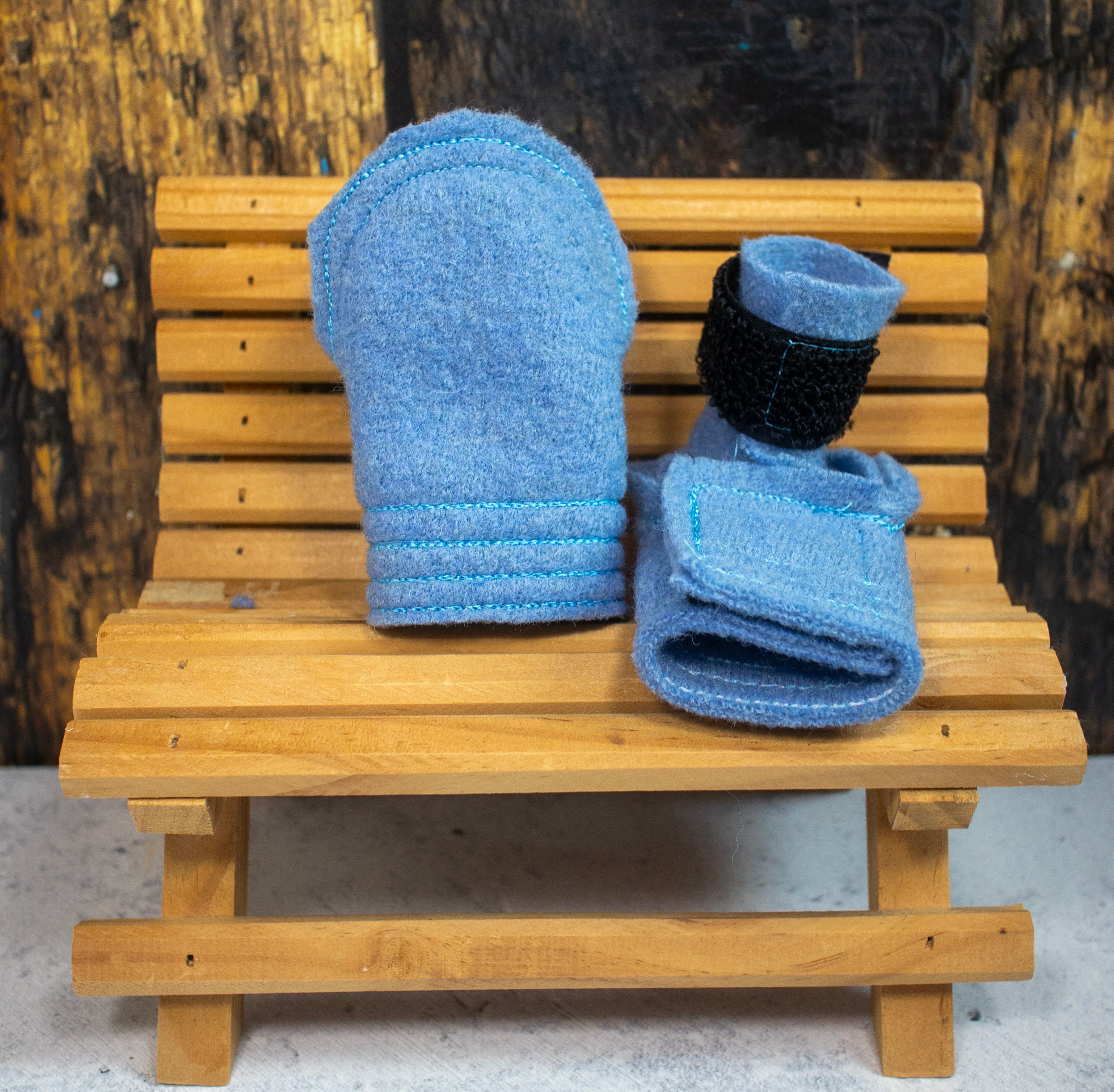 Brittas Bunte Bunny Boots - Größe L - Pfotenumfang von ab 9,5 cm