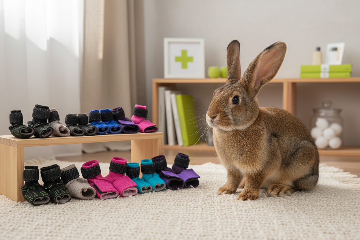Bunnywear Banner mit bunten Boots Indoor